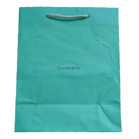 TIFFANY & CO Set of 2 Paper Shopping Gift Bags Authentic - Picture 6 of 6